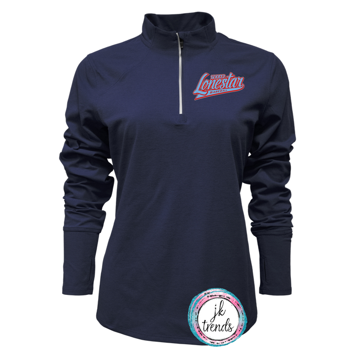 Lonestar Baseball TLB Ladies Quarter Zip