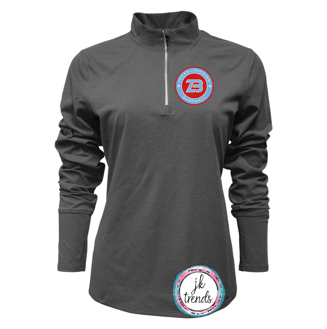 Lonestar Baseball TLB Ladies Quarter Zip