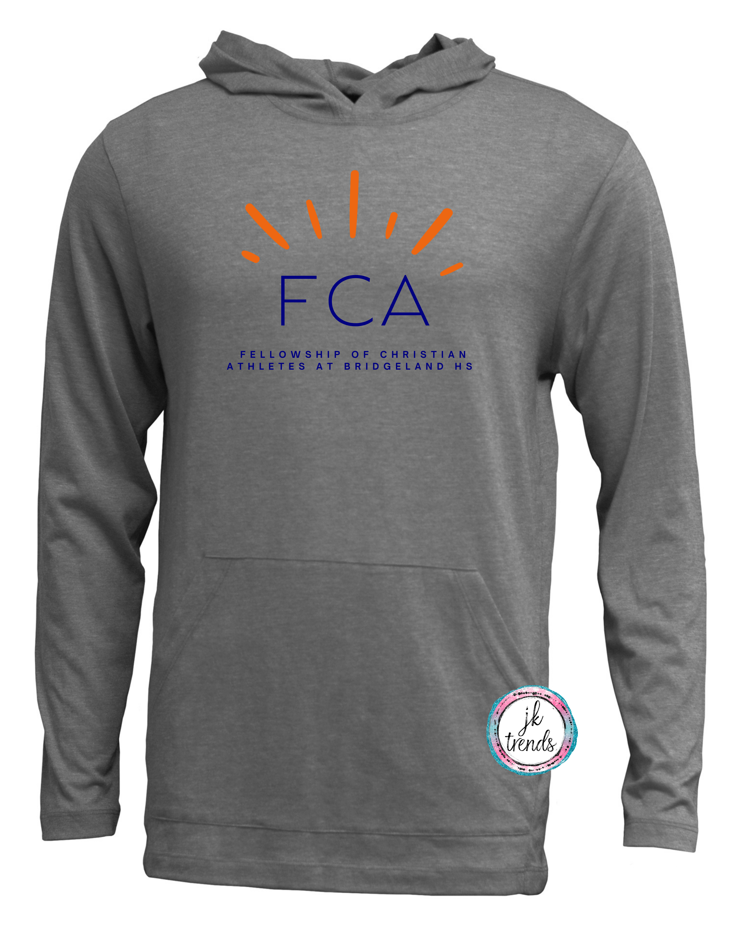 FCA Rise Cotton Long Sleeve Hooded Shirt