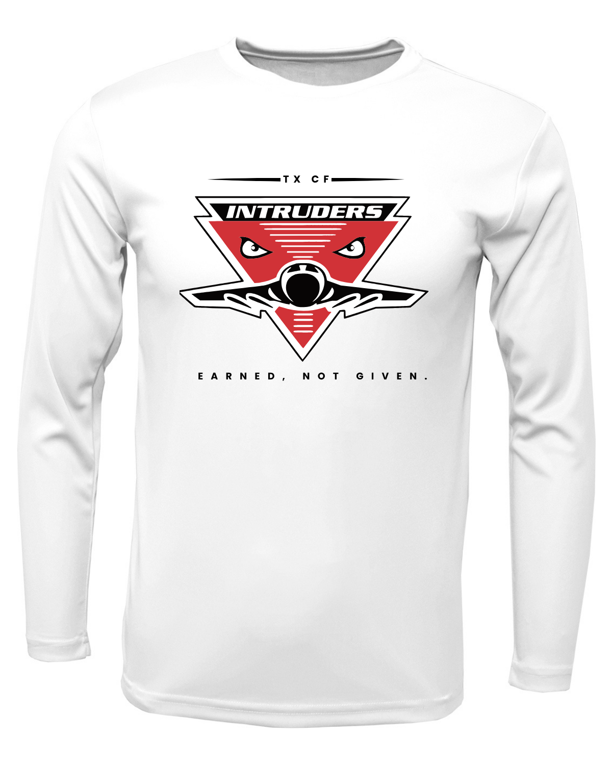 Intruders Plane Drifit Long Sleeve Shirt