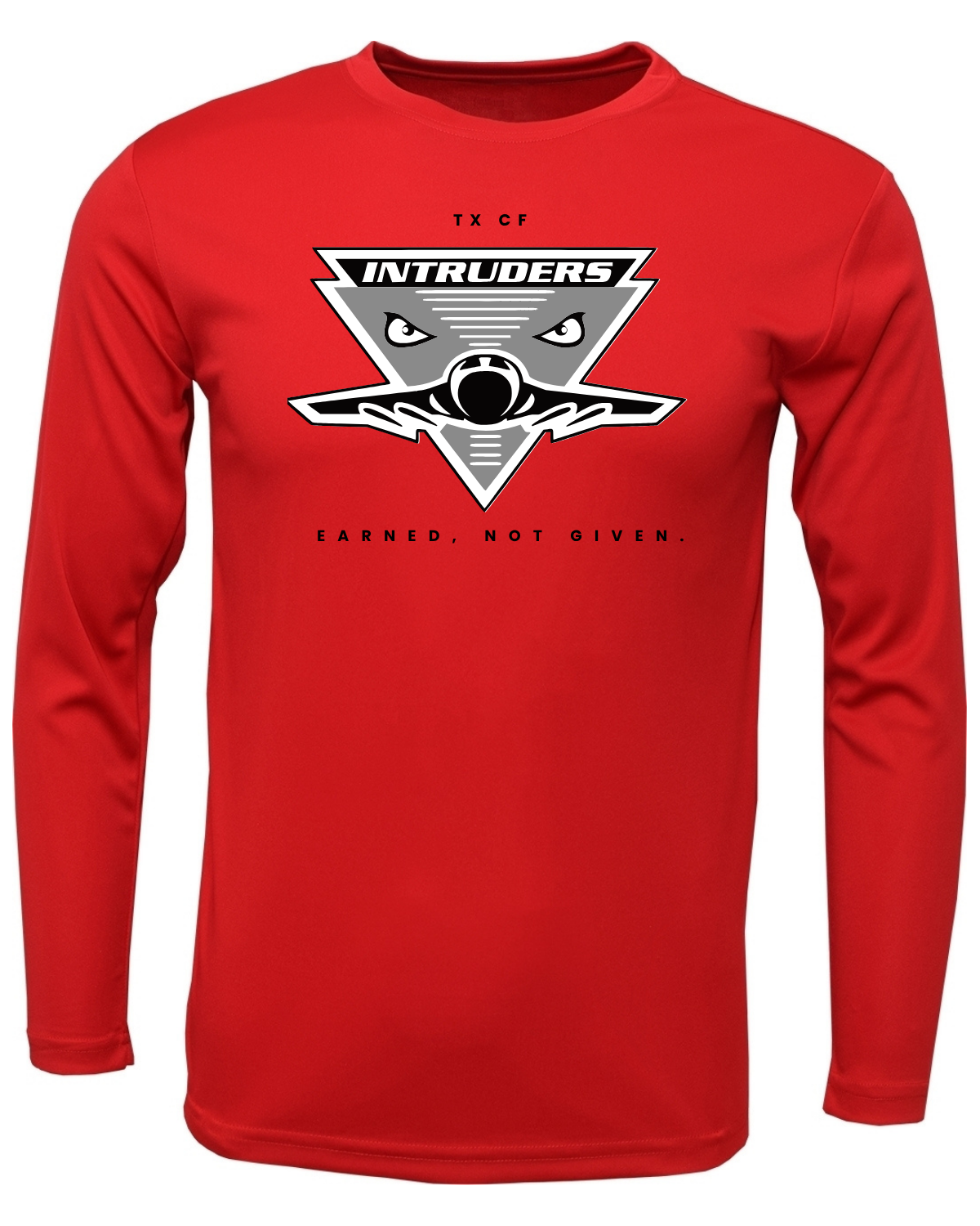 Intruders Plane Drifit Long Sleeve Shirt