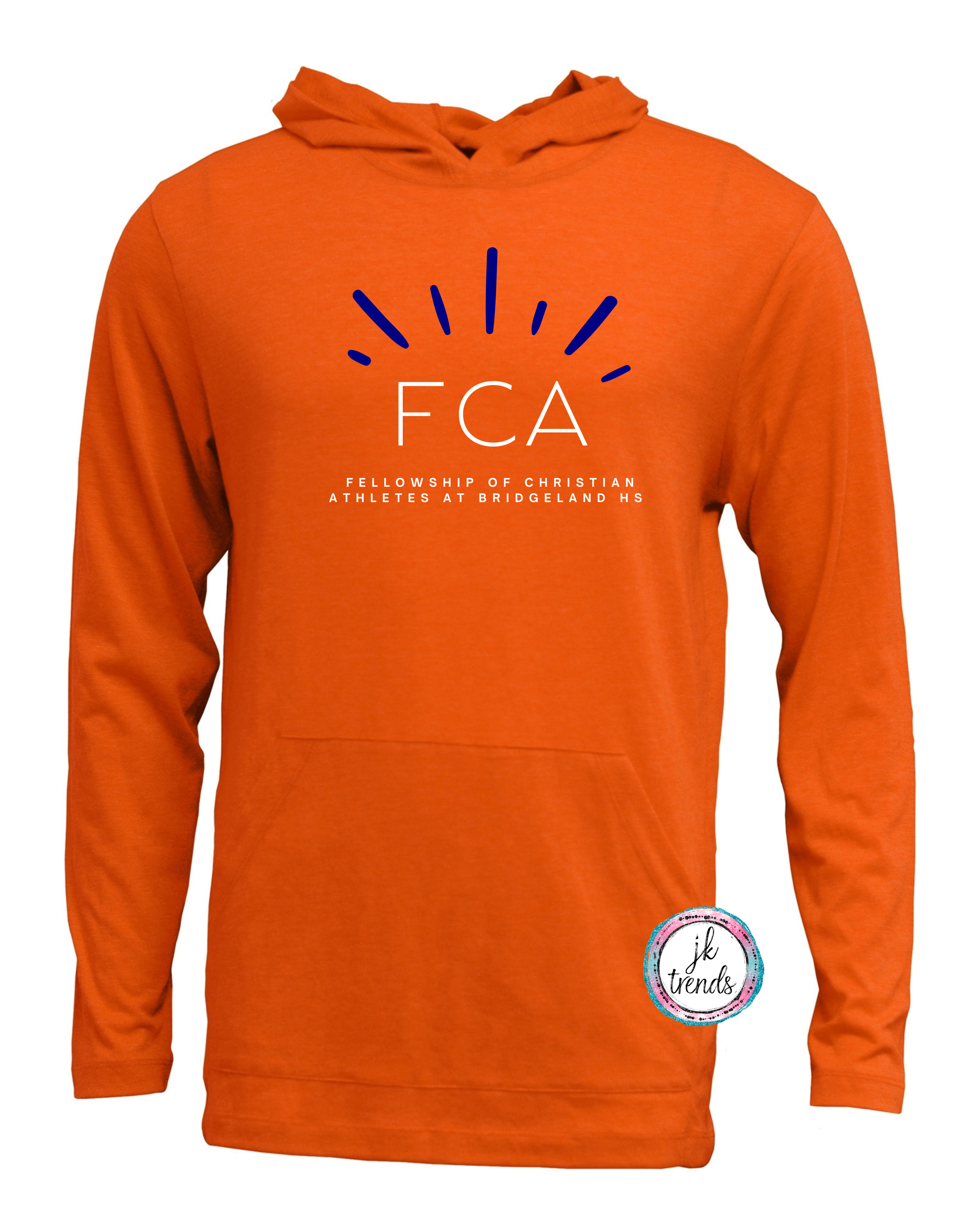 FCA Rise Cotton Long Sleeve Hooded Shirt