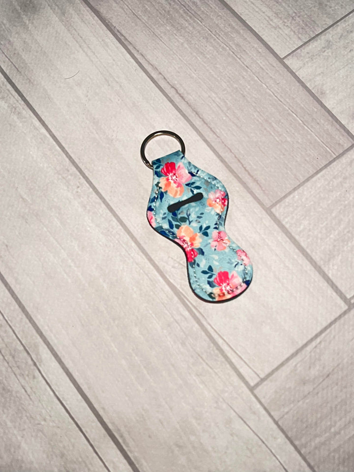 Neoprene Chapstick / Lip Gloss Key Chain