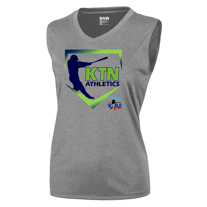 2024 KTN World Series Shirt Ladies Sleeveless DRIFIT - Cut off for teams listed below