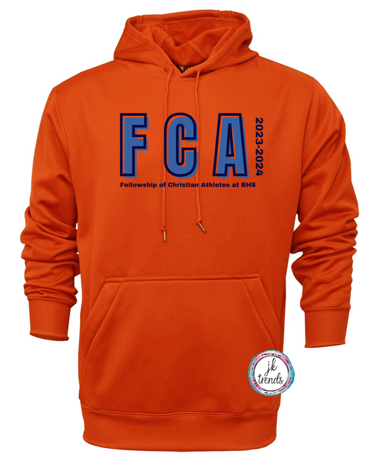 FCA Outlined Performance Hooded Sweatshirt