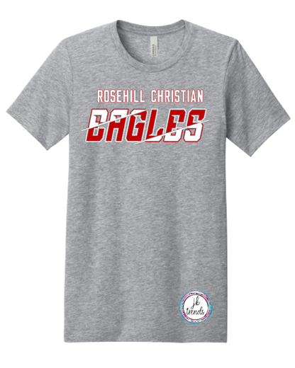 Rosehill Eagles Slant Spirit Shirt