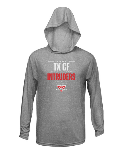Earned Not Given Drifit Long Sleeve Hooded Shirt