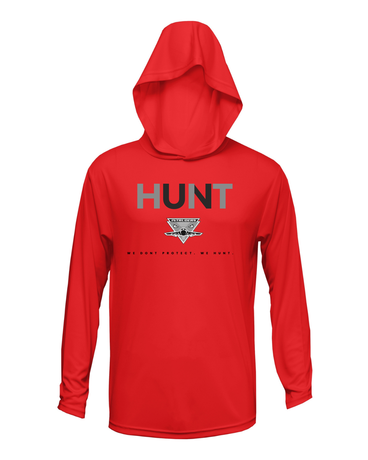 Hunt Drifit Long Sleeve Hooded Shirt