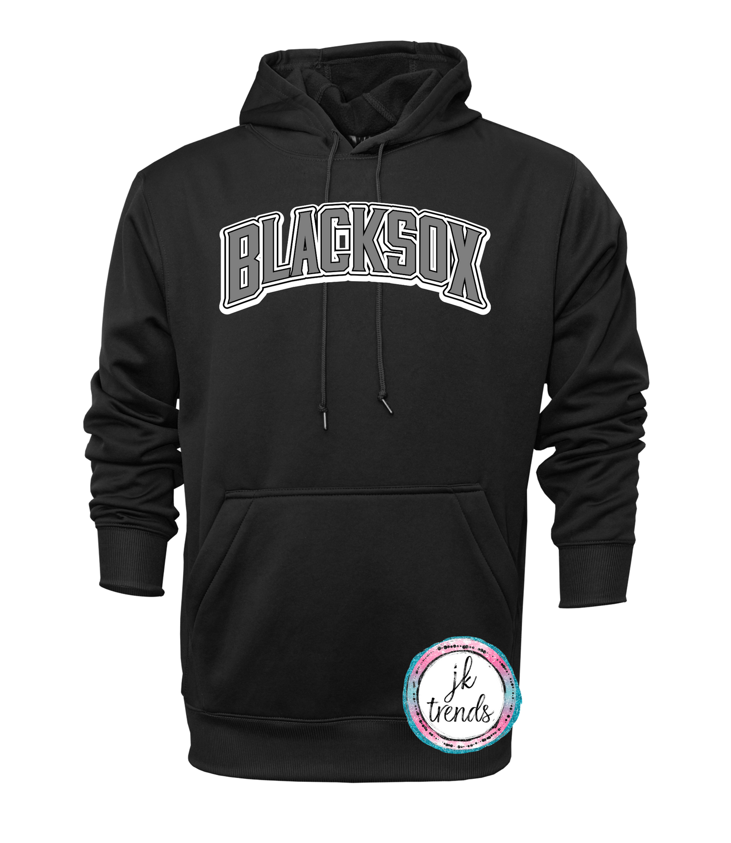 Blacksox Arched Logo Performance Hoodie