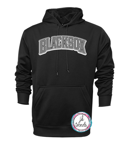 Blacksox Arched Logo Performance Hoodie