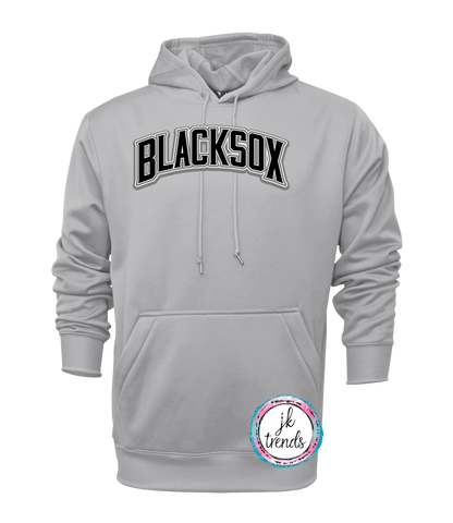 Blacksox Arched Logo Performance Hoodie