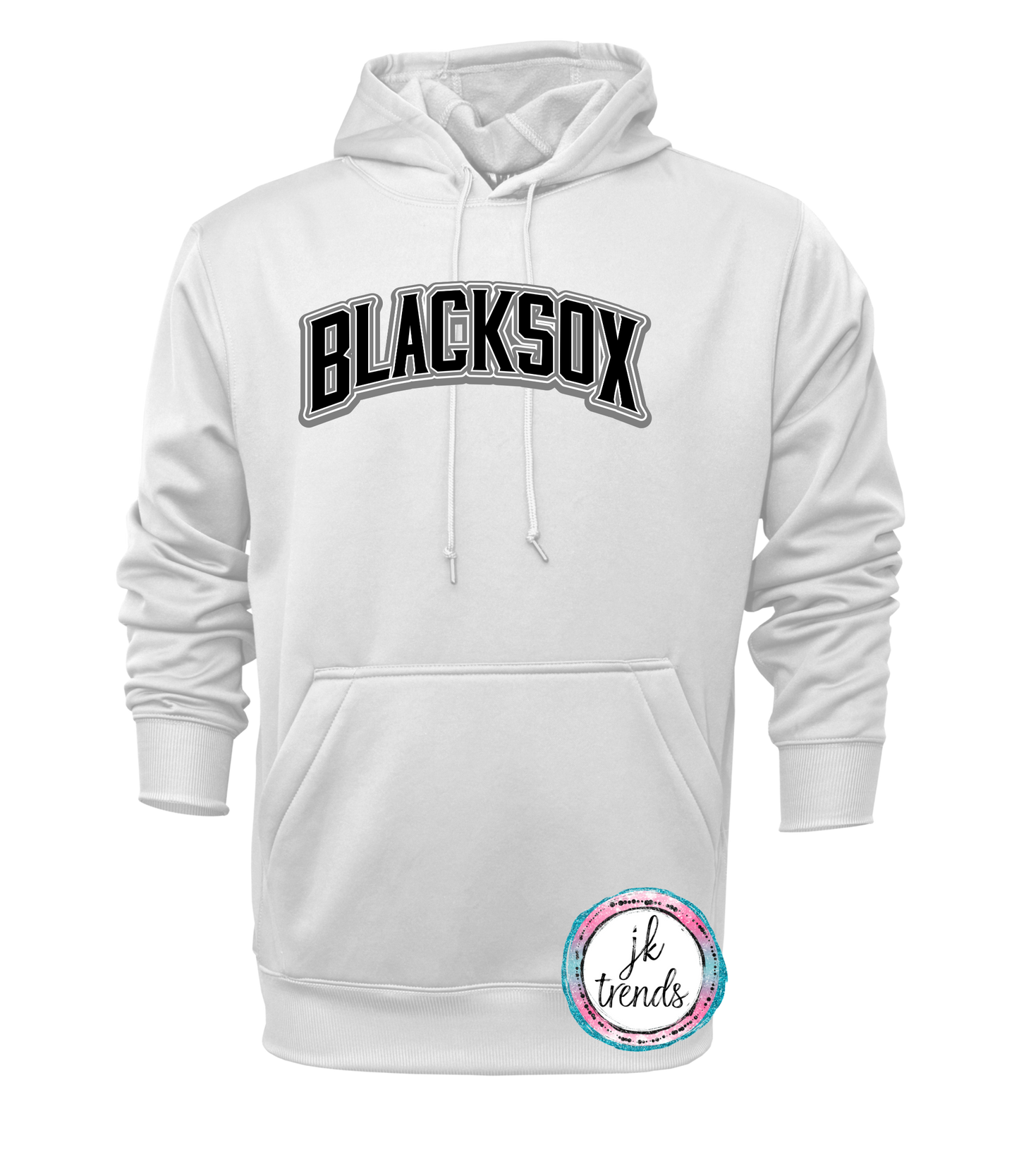 Blacksox Arched Logo Performance Hoodie