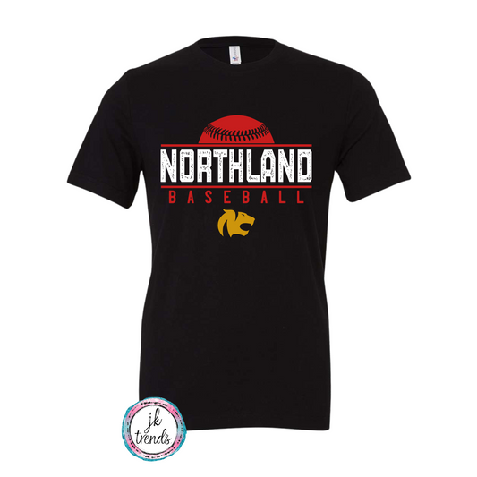 Northland Baseball Grunge Bella Canvas
