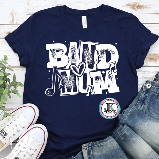 Band Mom White
