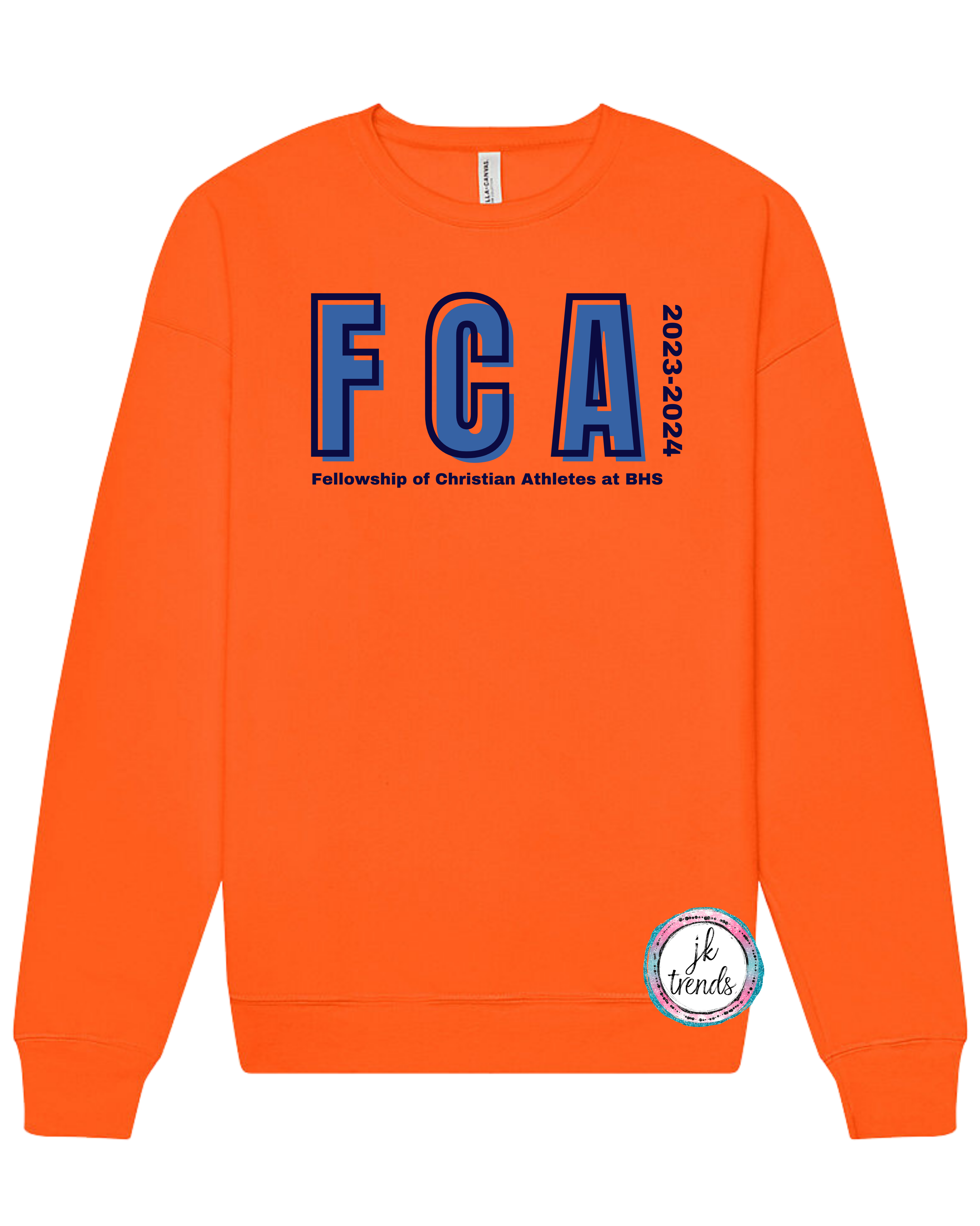 FCA Outlined Bella Canvas Sweatshirt