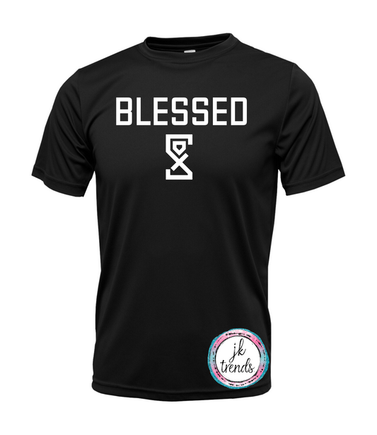 Blacksox Blessed Drifit Short Sleeve Crew