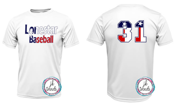 Lonestar Baseball Texas Star Shirt