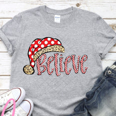 Believe Santa Hat Polka Dot 🎄