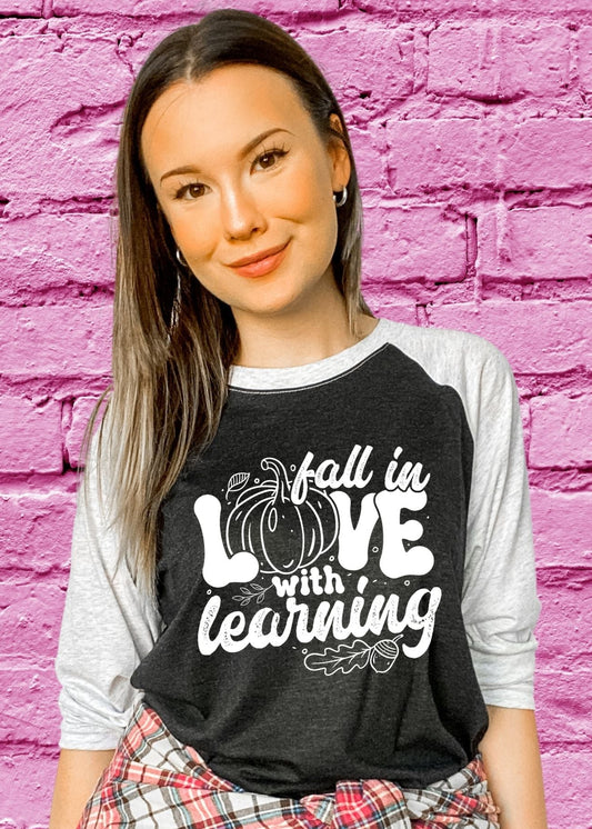 Fall in love with Learning (short sleeve)