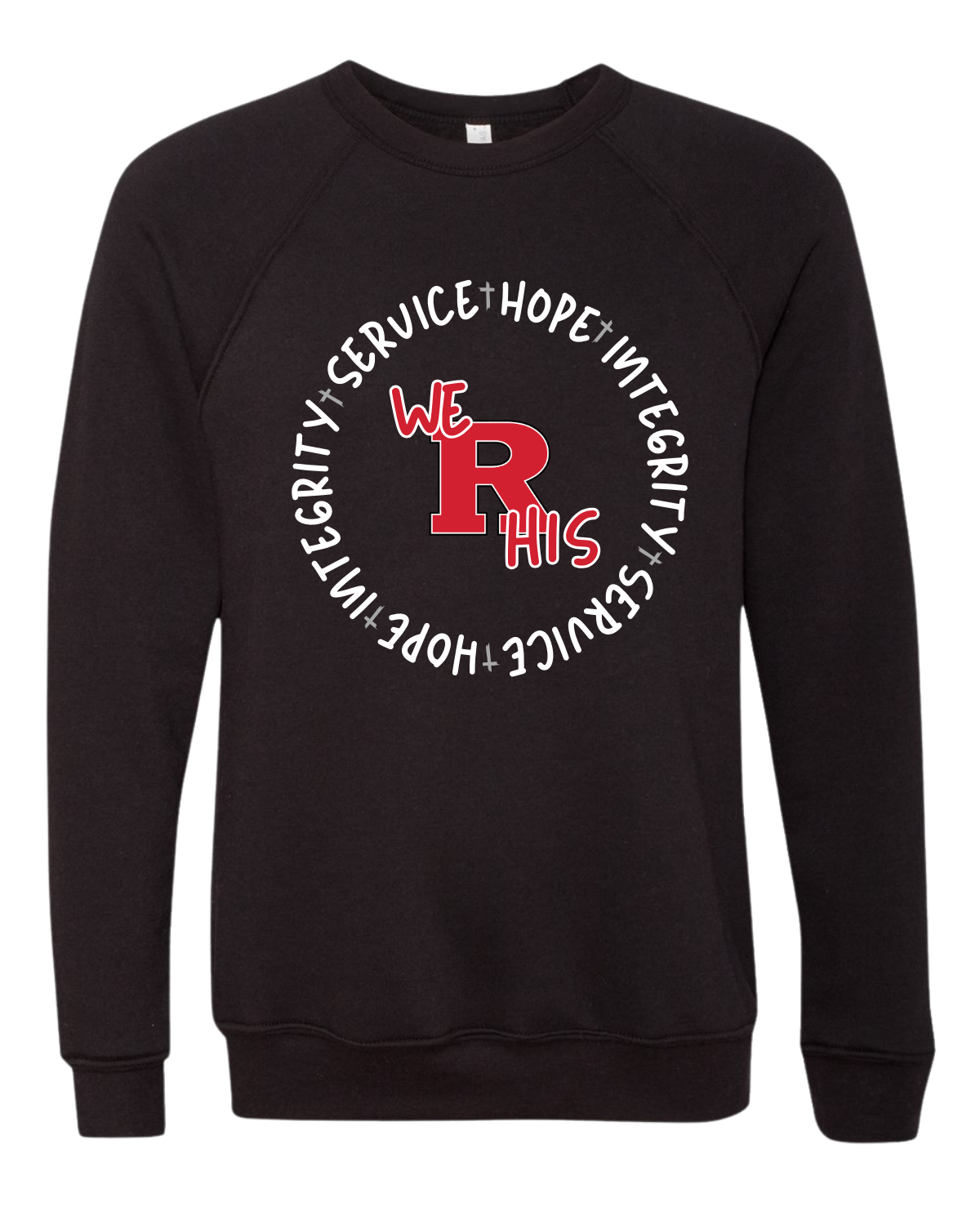 We "R" HIS Circle Sweatshirt