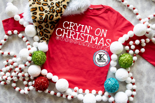 Cryin on Christmas #toddler life