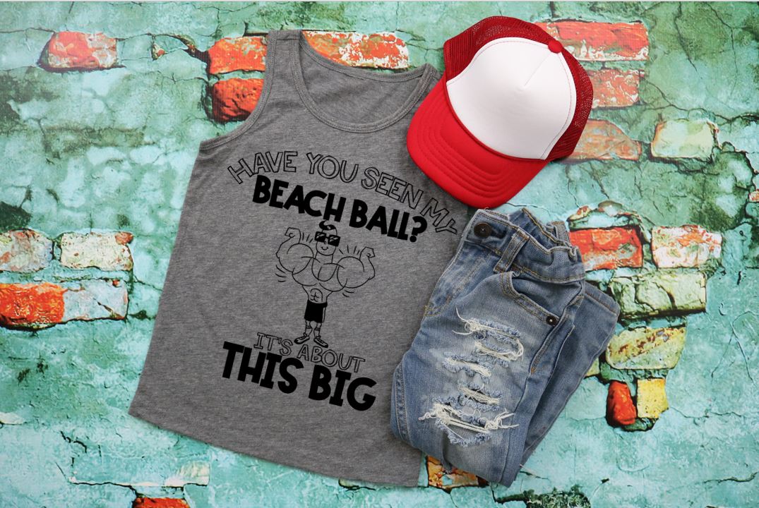 Have You Seen My Beach Balls? It's About This Big YOUTH