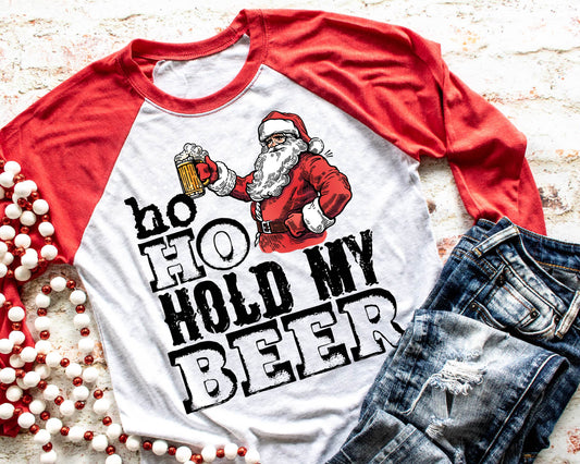 Ho ho Hold My Beer (short sleeve)