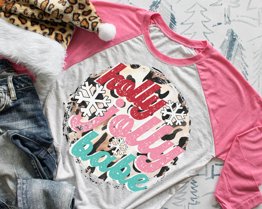 holly jolly babe (short sleeve)