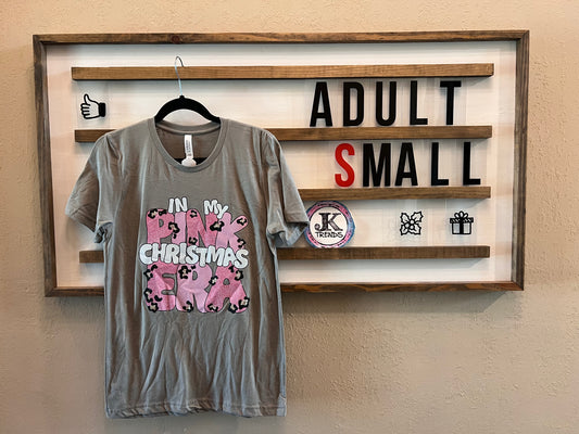 In My Pink Christmas Era Adult Small