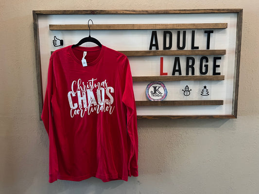 Christmas Chaos Coordinator Adult Large