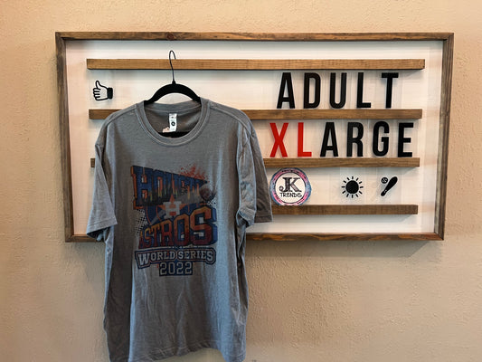 Houston Astros World Series 2022 Adult XLarge