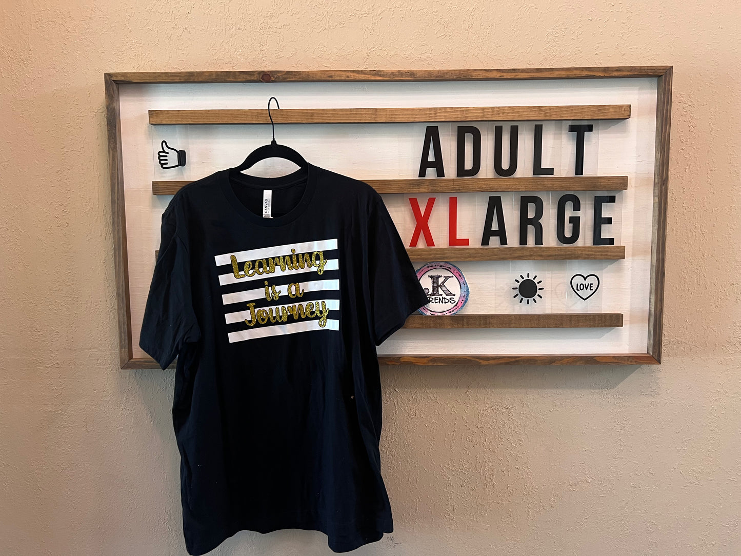 Learning is a Journey Adult XLarge