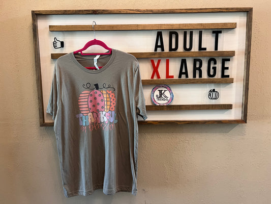 Thankful and Blessed Adult XLarge