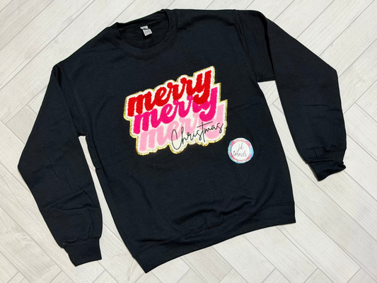 Merry Merry Merry Crewneck Sweatshirt