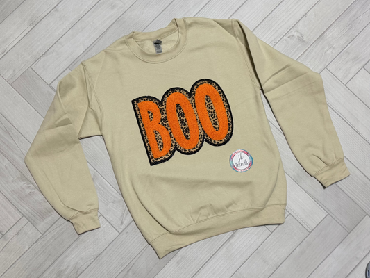 Leopard BOO Sweatshirt