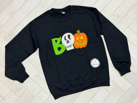 Pumpkin, Skeleton, BOO Sweatshirt