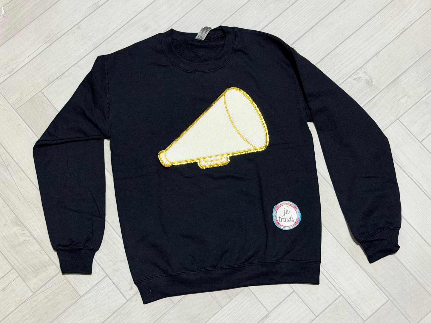 Cheer Megaphone Crewneck Sweatshirt