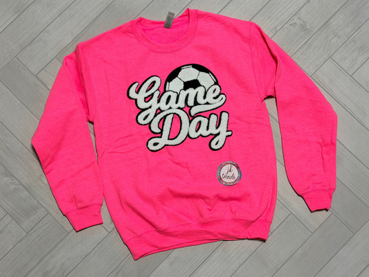 Soccer Game Day (black) Sweatshirt