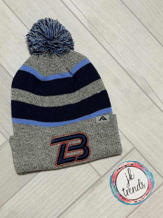 Texas Lonestar Beanie with Pom Pom