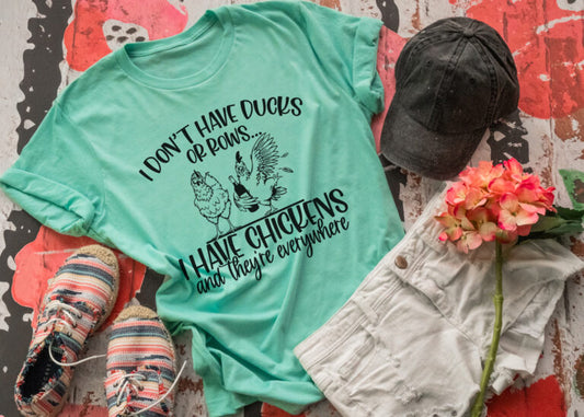 I Don't Have Ducks or Rows......