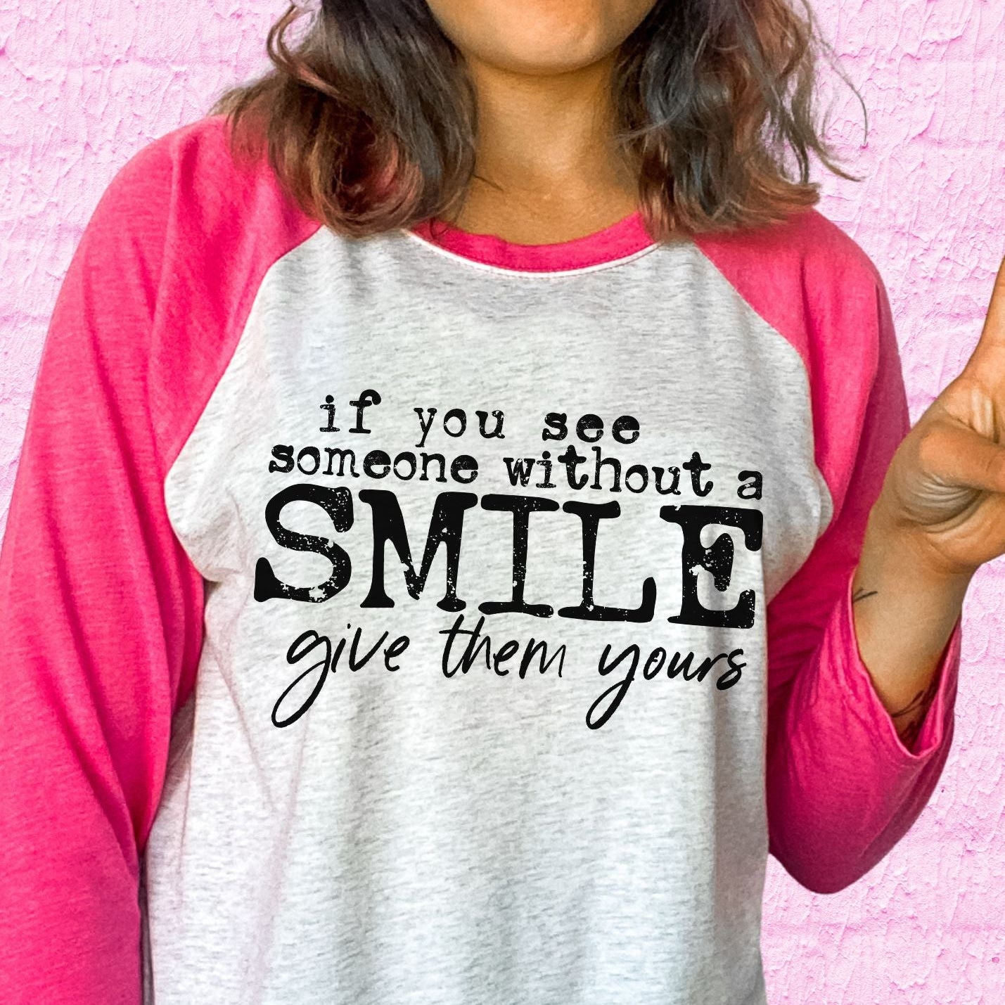 If You See Someone Without A Smile Give Them Yours (short sleeve)