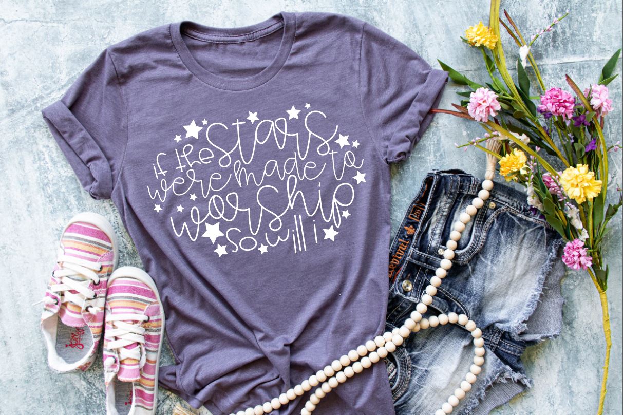 If the stars were made to worship so will I