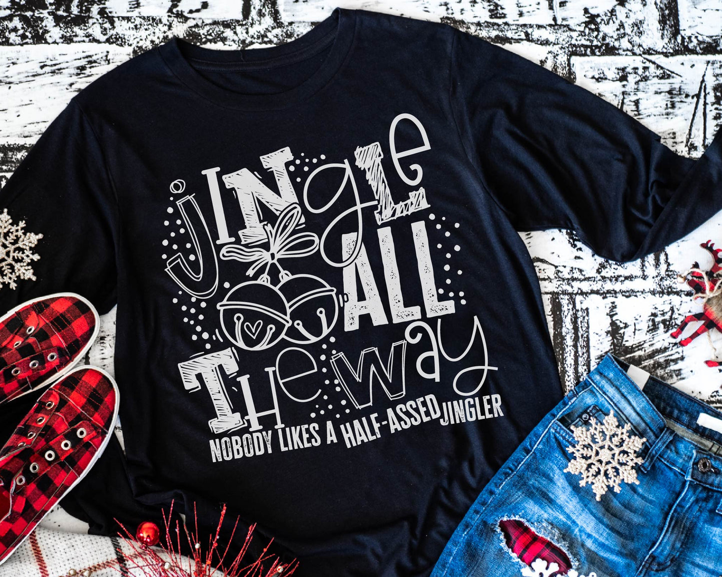 Jingle All The Way (short sleeve) 🎄