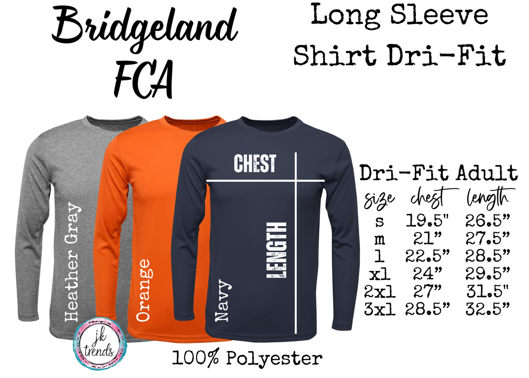 FCA Rise Drifit Long Sleeve Shirt