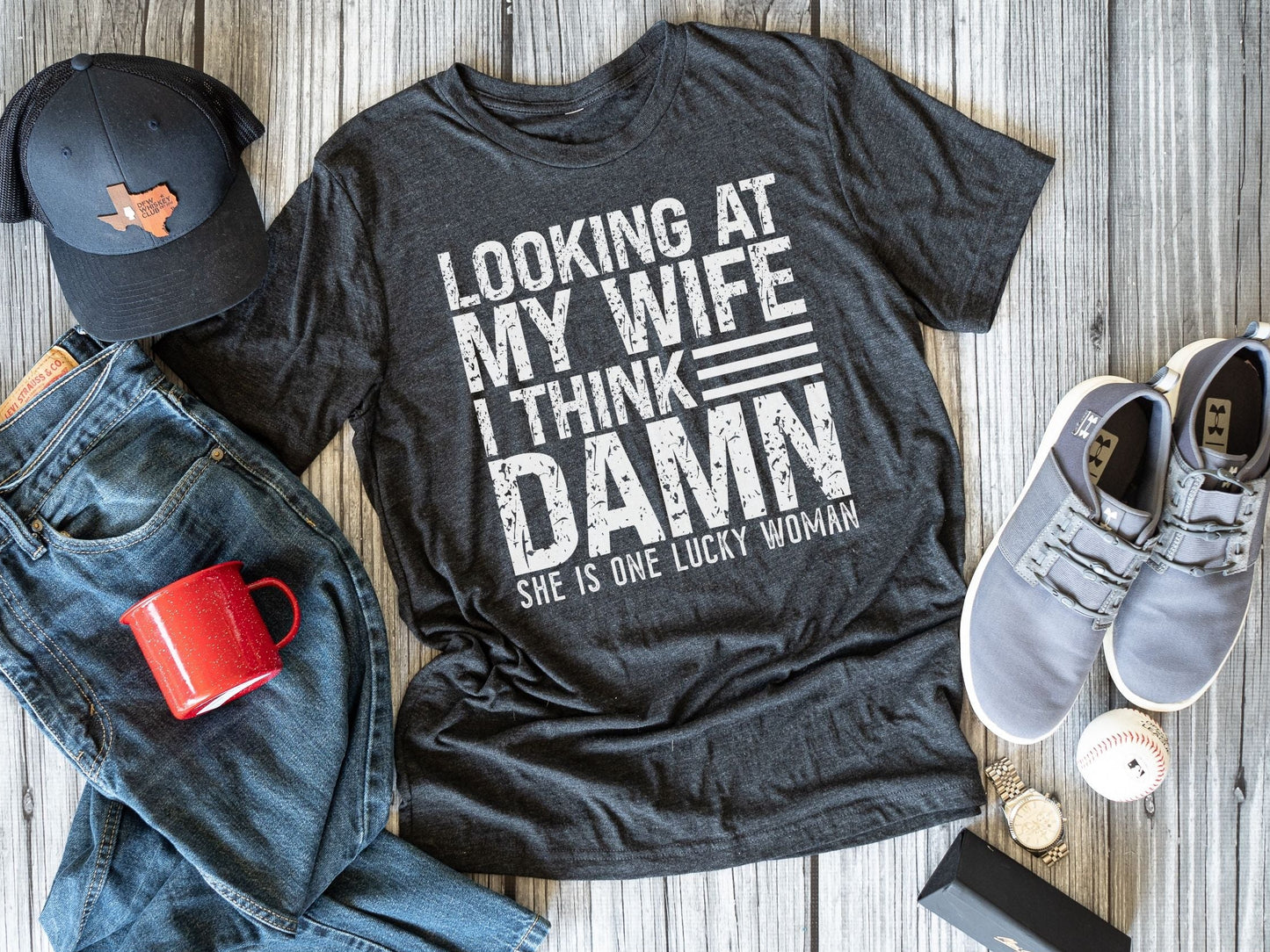 Looking At My Wife I Think Damn She is One Lucky Women