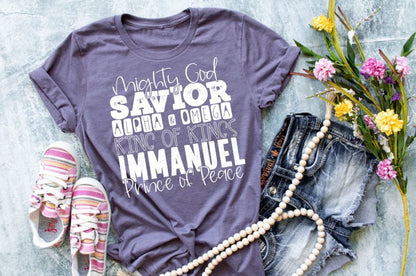 Mighty God Savior....