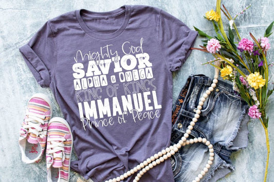 Mighty God Savior....