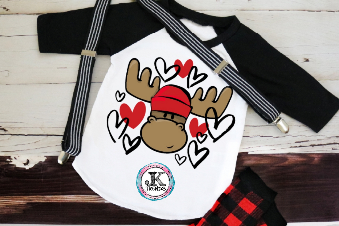 Moose Valentine YOUTH (short sleeve)