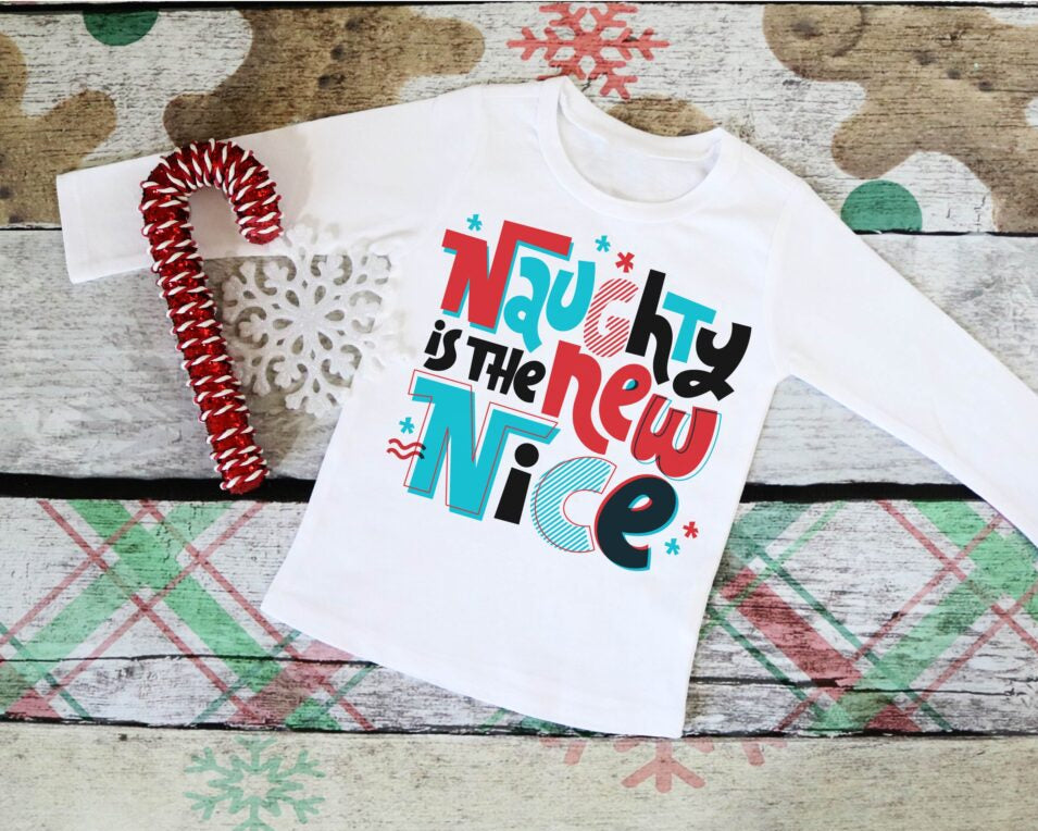 Naughty Is The Nice YOUTH (short sleeve)