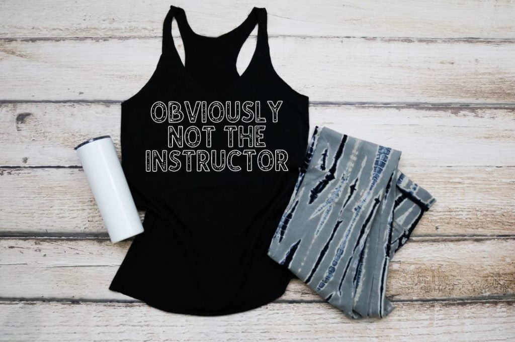 Obviously Not The Instructor (short sleeve)